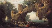 Claude-joseph Vernet View Outside Sorrento oil painting reproduction